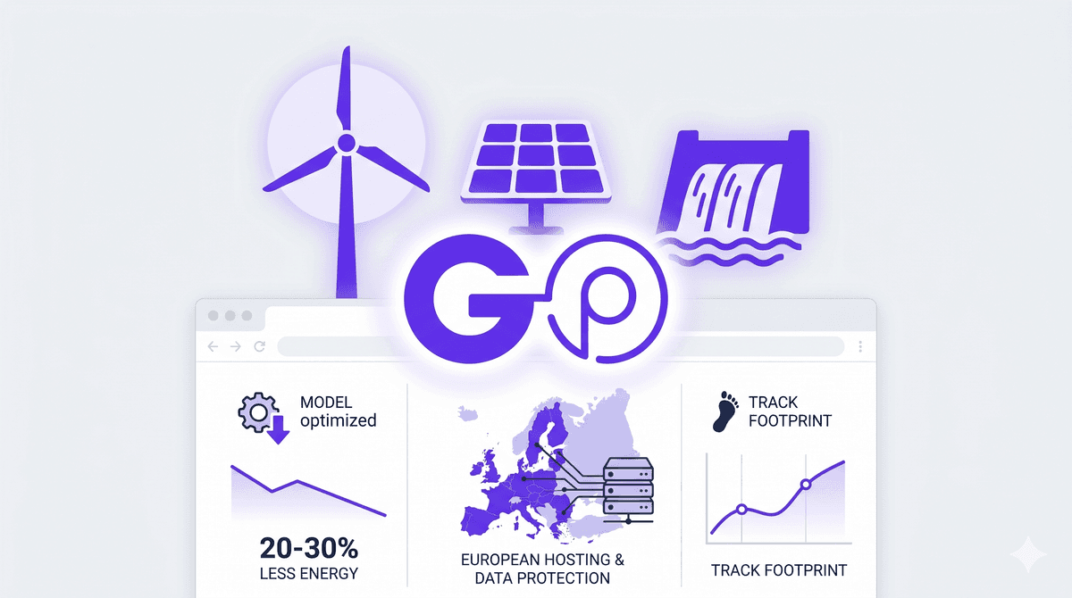GreenPT: Sustainable AI That Doesn't Cost the Earth